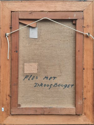 Frans Room - Fles met Droogbouqet kopen? Bied vanaf 50!