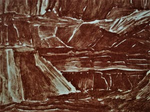 Jan Hein van Rooy - Karakteristieke Droge Naald Ets "Spaanse Aarde" gesigneerd kopen? Bied vanaf 10!