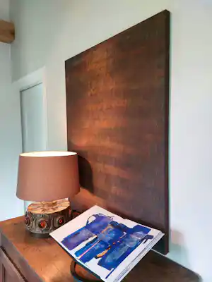 Ton Frenken - Zonder titel, groot, museaal werk uit 1995, izgs vendu pour 900€ !