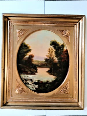 Willem Jacobus Alberts - Rivierlandschap kopen? Bied vanaf 100!