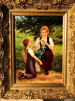 Niet of onleesbaar gesigneerd - Bloemenmeisjes kopen? Bied vanaf 1!