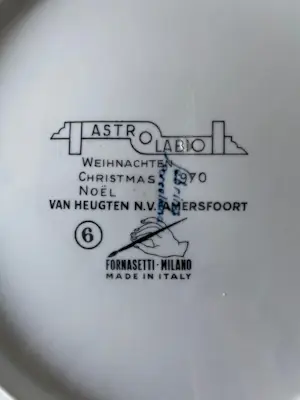 Piero Fornasetti - Bord "AstroLabio" nummer 6 1970 kopen? Bied vanaf 60!