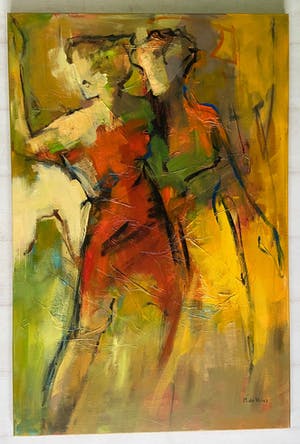 Maria de Vries - 2-luik, staande silhouetten kopen? Bied vanaf 250!