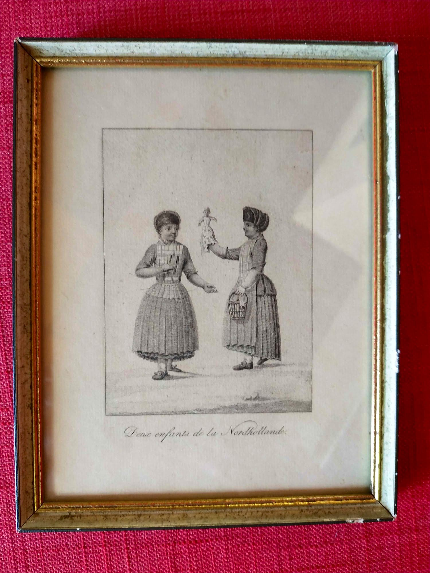 Niet of onleesbaar gesigneerd - ""Deux enfants de la Nordhollande" kopen? Bied vanaf 1!