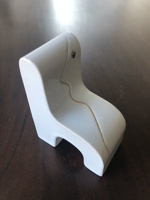 Jan Snoeck - Wit stoeltje kopen? Bied vanaf 45!