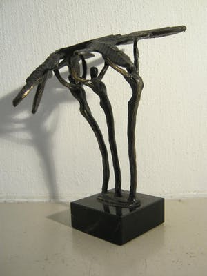 Hans Kuyper - Hans Kuyper - sculptuur "Botanica (4) - gesigneerd kopen? Bied vanaf 50!