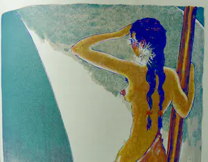 Kees van Dongen - Gravure 1001 nacht:'Rose-dans-le -Calice chez le roi Derbas' kopen? Bied vanaf 36!