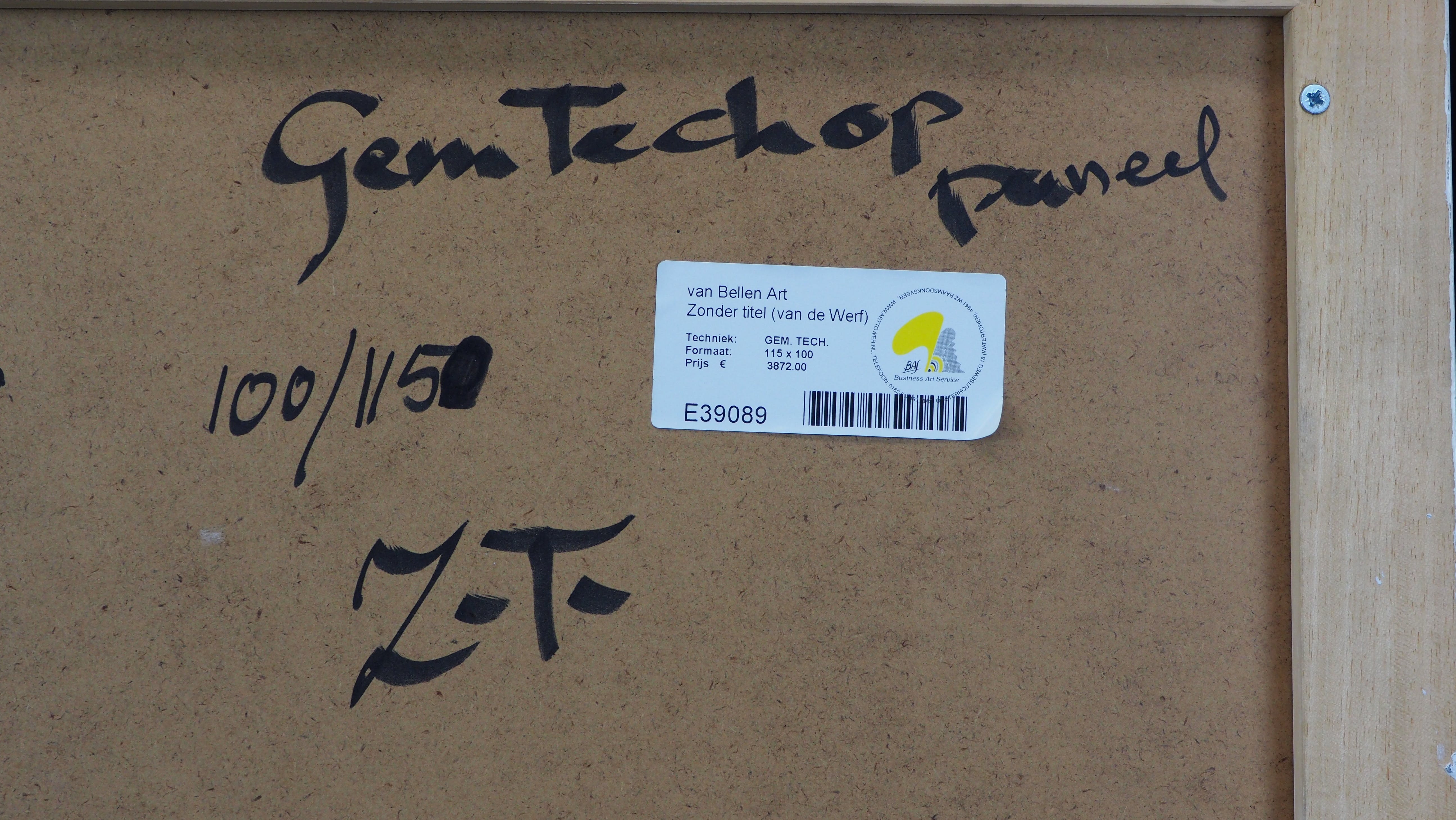 Ron van der Werf - zonder titel kopen? Bied vanaf 500!