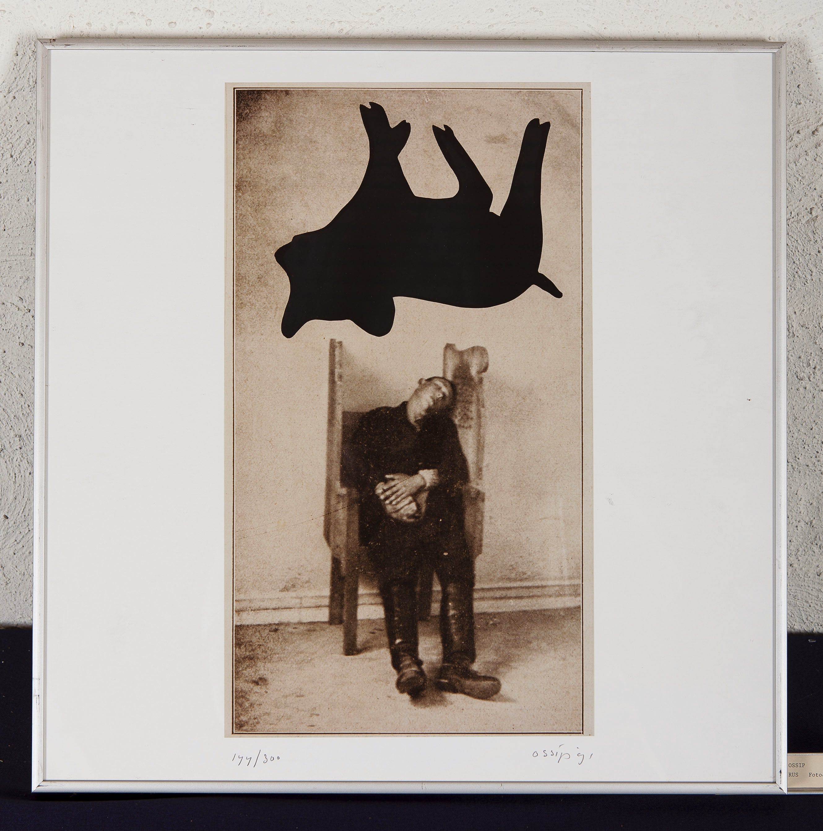 Ossip - "Rus" - ed. 144/300 - 1991 - Fotocollage en zeefdruk op papier kopen? Bied vanaf 10!