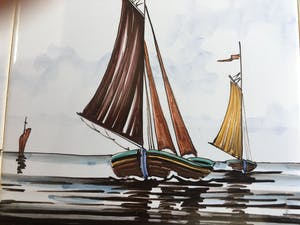 Faience- en Tegelfabriek Westraven - Zeilbotenrace kopen? Bied vanaf 1!
