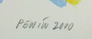 Luis Penin - Lot van twee zeefdrukken kopen? Bied vanaf 50!