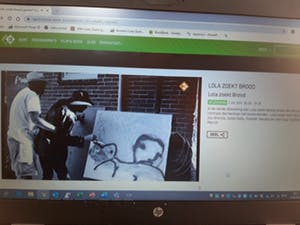 Herman Brood - laatste schilderij uit 2001, gesigneerd en ingelijst + HB-M certificaat kopen? Bied vanaf 2200!