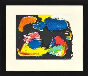 Eugene Brands - Zeefdruk – 1968 - The night, an Island verkocht voor € 275!