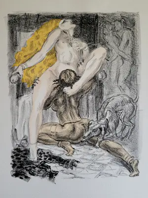 Georges Villa - 9 very rare erotic prints from 'Aphrodite', 1938 kopen? Bied vanaf 150!