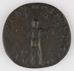 Nynke Jelles-Schepers - Bronzen gietpenning: Dr. Maria Montessori, 1972 kopen? Bied vanaf 70!