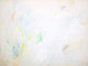 Rik van Iersel - Gemengde techniek op papier, Zonder titel verkocht voor € 1!