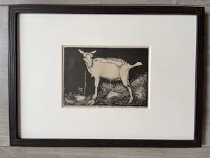 Jan Mankes - Originele Heliogravure Geit 1923 kopen? Bied vanaf 135!