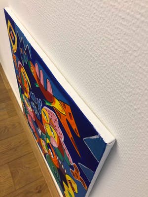 Maartje Wijngaarden - Schilderij met verschillende gezichten kopen? Bied vanaf 40!