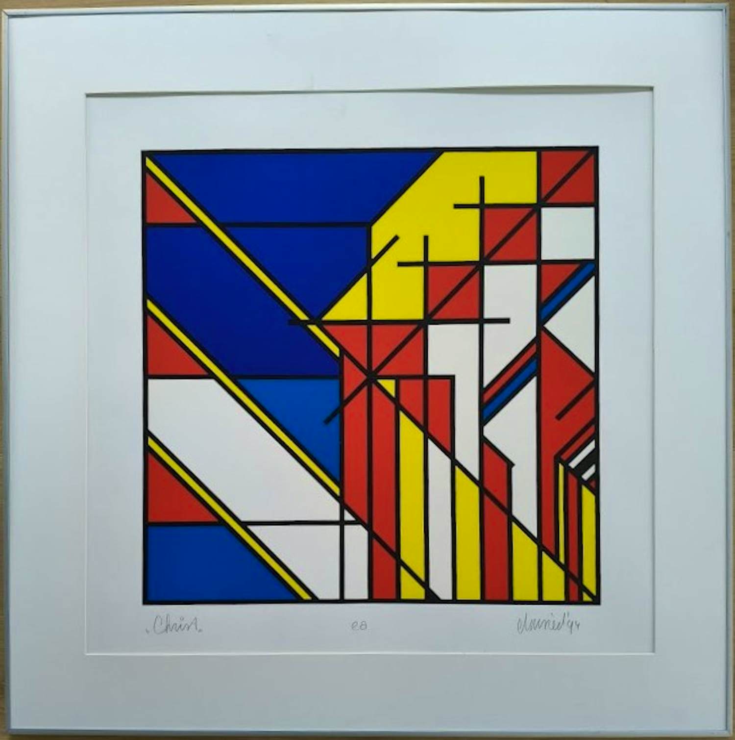 Ed van Doorn - 'Christ' ZGAN ! verkocht voor € 65!