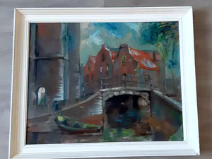 Jan Kelderman - Stadsgezicht Delft kopen? Bied vanaf 10!