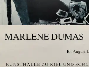 Marlene Dumas - zeldzaam kunstenaarsaffiche | 'Waiting for meaning' | 1988 kopen? Bied vanaf 100!