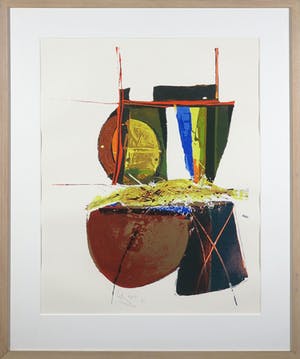 Arty Grimm - Zeefdruk, Zonder titel - Ingelijst kopen? Bied vanaf 35!