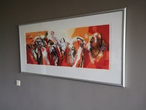 Peter Meijer - Habanera (grote kleurrijke zeefdruk) kopen? Bied vanaf 195!