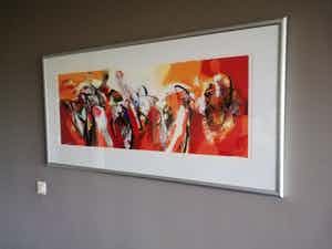 Peter Meijer - Habanera (grote kleurrijke zeefdruk) verkocht voor € 195!