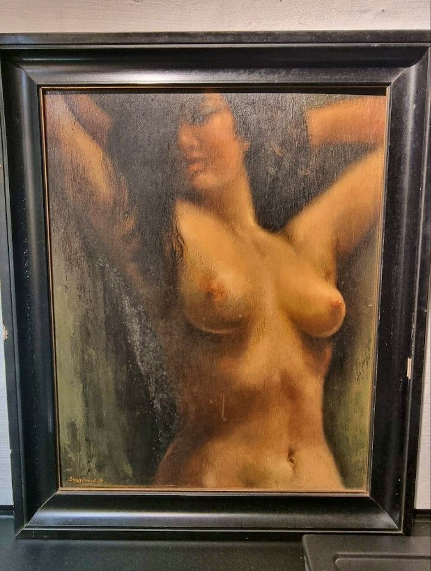 Bernard Bosschaert - Naaktportret verkocht voor € 200!