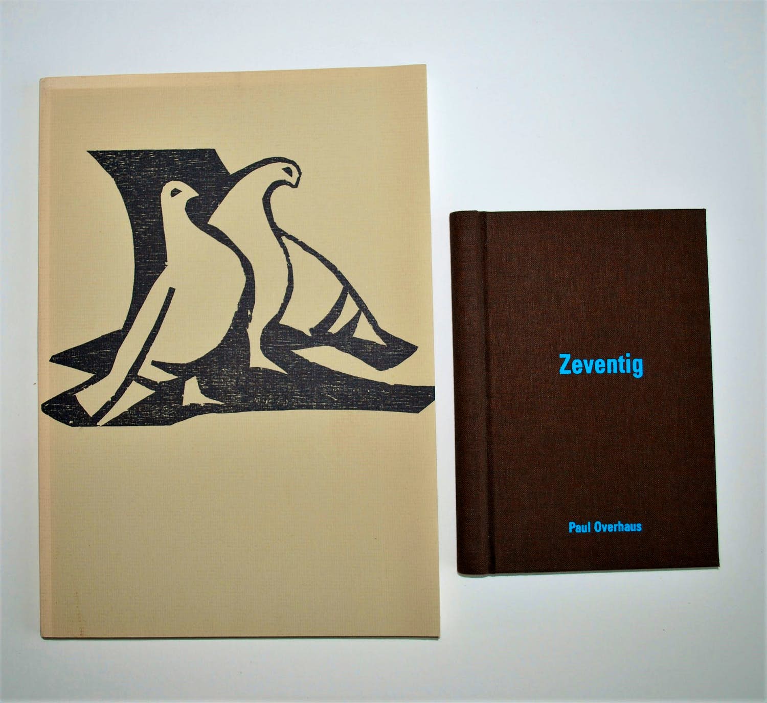 Paul Overhaus - Boek met 5 houtsnedes & vriendenboek kopen? Bied vanaf 50!