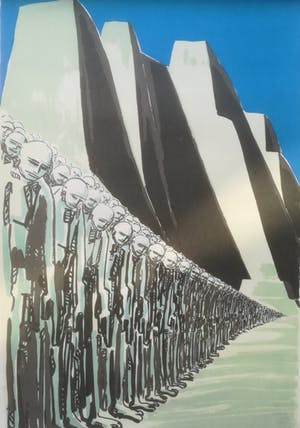 Niet of onleesbaar gesigneerd - Depressie 1 - Gesigneerd - 92/100 kopen? Bied vanaf 1!