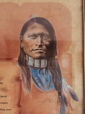 Niet of onleesbaar gesigneerd - Native American 10 Commandments kopen? Bied vanaf 1!