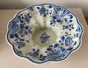 Porceleyne Fles - Delftsblauwe platelen gelobte kom of schaal kopen? Bied vanaf 1!