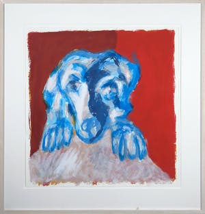 Niet of onleesbaar gesigneerd - Zeefdruk, Rebbel in de keuken - Ingelijst kopen? Bied vanaf 1!