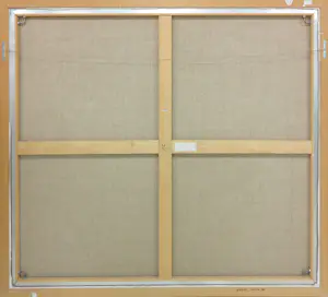 Floor van Keulen - Gouache op papier bevestigd op doek, Zonder titel - Ingelijst (Zeer groot) kopen? Bied vanaf 250!