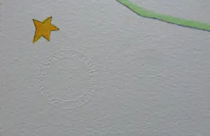 Antoine de Saint-Exupery - LE PETIT PRINCE / KLEURLITHO / 40x31cm / DROOGSTEMPEL kopen? Bied vanaf 35!
