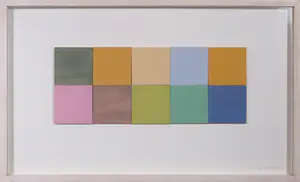 Mathilde Cuijpers - Acrylverf op paneel, Zonder titel - Ingelijst kaufen? Bieten Sie von 200!