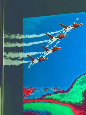 Henk van der Vet - zeefdruk voor Fokker kopen? Bied vanaf 1!