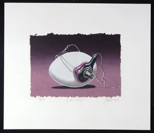 Sharon Amir - Zeefdruk op geschept papier, Listen baby! kopen? Bied vanaf 1!