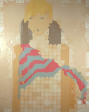 Julia Warr - Acryl op hout, #36 (Zeer groot en zwaar) kopen? Bied vanaf 300!