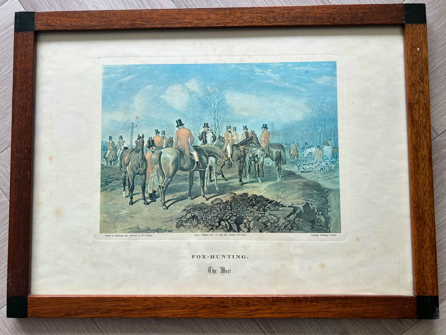John Frederick Herring - Fox hunting “The meet” kopen? Bied vanaf 30!