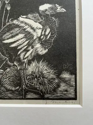 Jan Mankes - Originele Heliogravure - Nestkuiken 1927 kopen? Bied vanaf 95!