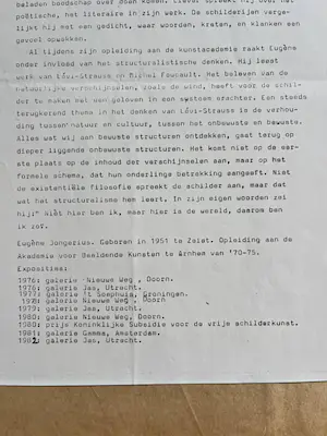 Eugene Jongerius - Gevlekte tafel kopen? Bied vanaf 20!