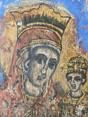 Niet of onleesbaar gesigneerd - Icoon Maria en kind kopen? Bied vanaf 10!