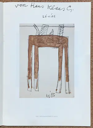 Klaas Gubbels - Publicatie met kleine, gesigneerde tekening kopen? Bied vanaf 50!