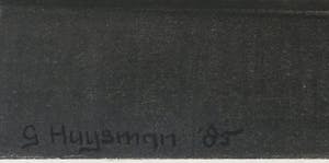 Gerard Huysman - Realistische pasteltekening van twee bekers voor een gordijn kopen? Bied vanaf 1!