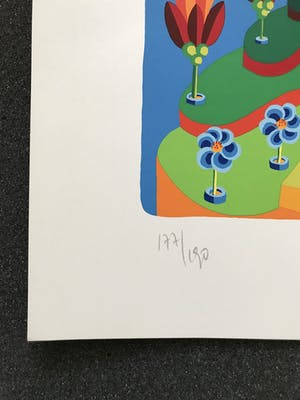 Louis Gans - 3 x Zeefdruk kopen? Bied vanaf 90!