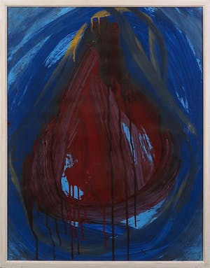 Ans Swart - Acryl op doek, Hinter meine Augen V - Ingelijst kopen? Bied vanaf 1!