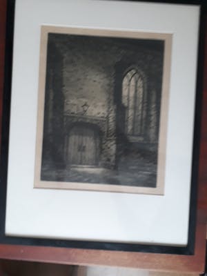 Abe Gerlsma - poortje martini kerk Franeker kopen? Bied vanaf 100!