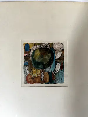 Niet of onleesbaar gesigneerd - Abstract kopen? Bied vanaf 10!